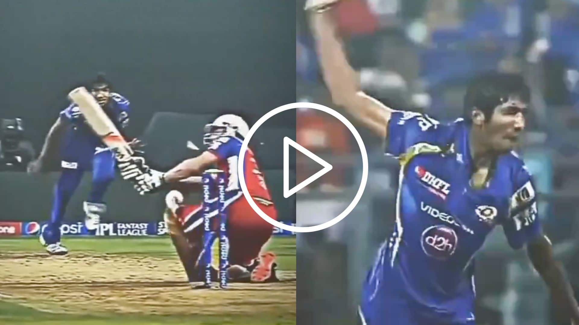 [Watch] When Young Jasprit Bumrah Gave Angry Send-Off To AB De Villiers 
